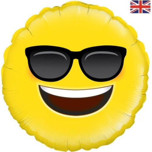 Emoji Cool Sunglasses Balloon