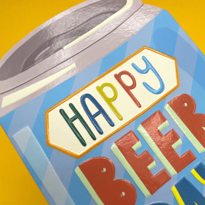 'Happy Beer Day' Birthday Card