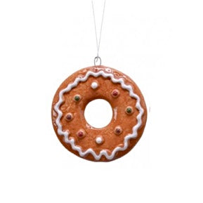 Gingerbread Hanging Christmas Donut