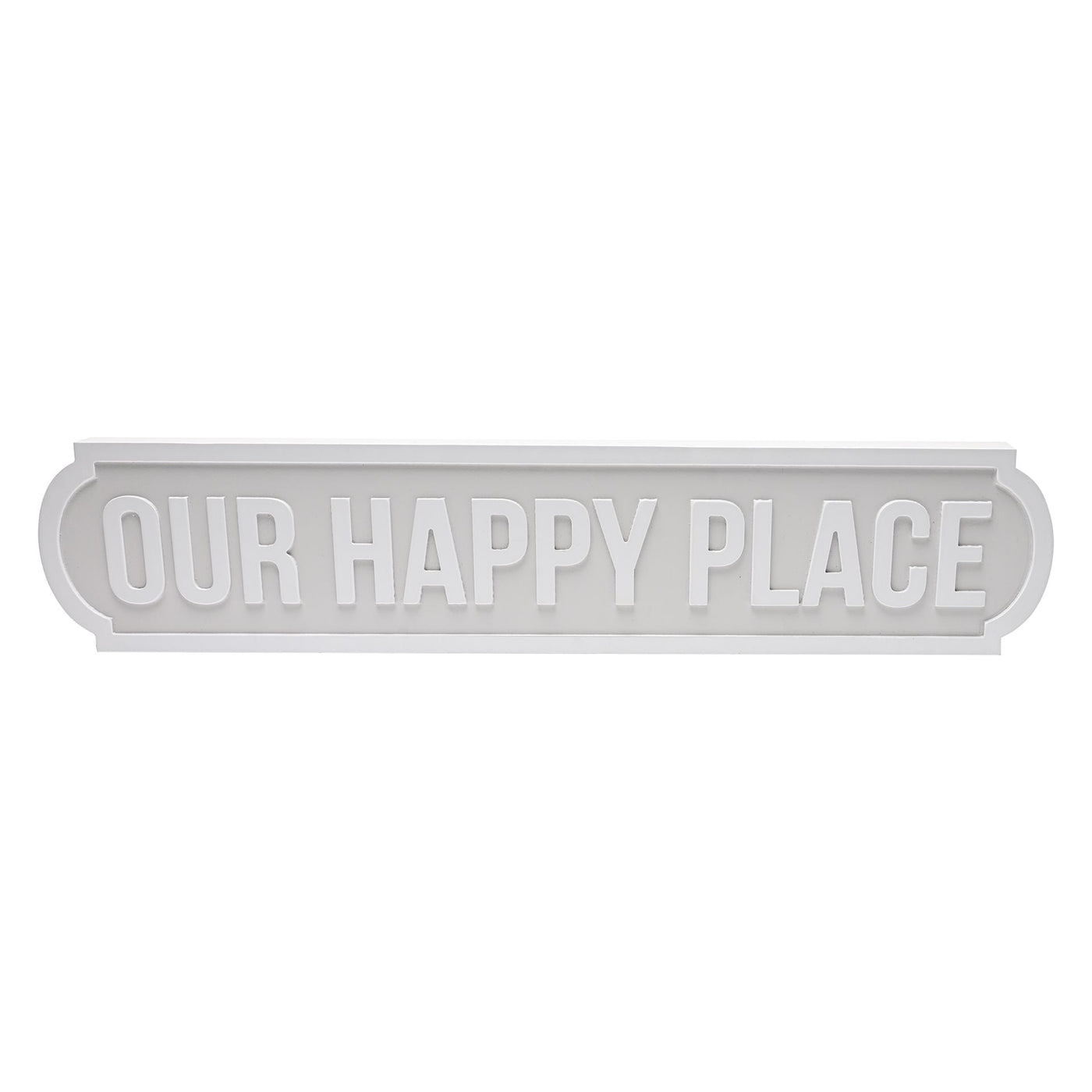 Our Happy Place Street Sign
