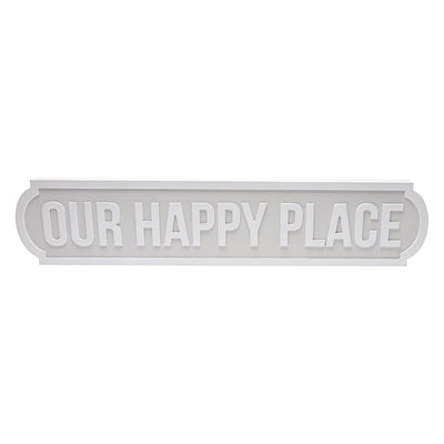 Our Happy Place Street Sign