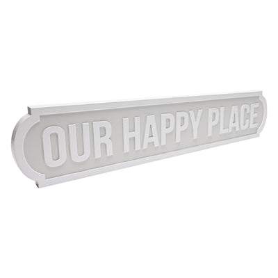 Our Happy Place Street Sign